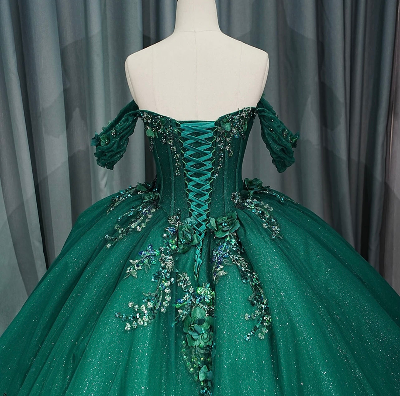 Green Quinceanera Dress